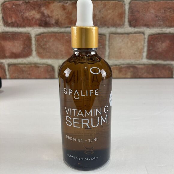 Spa Life Vitamin C Serum Brighten Tone Glowup Luminous 3.4 fl oz Made In‎ Korea - Picture 11 of 11